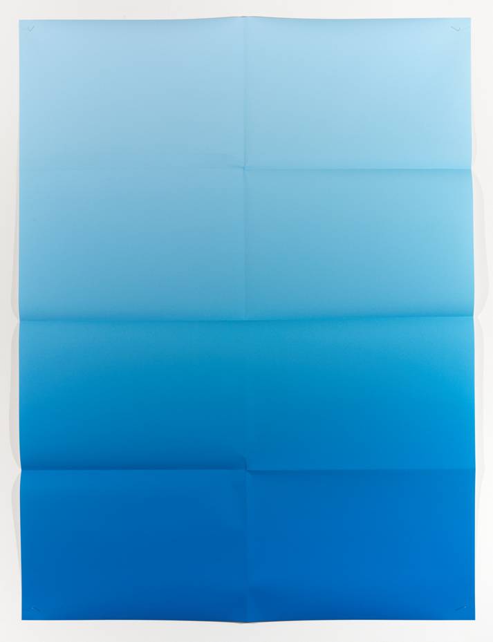 Jack Pierson, Or for Mercy, 2009, folded pigment print, Edition 1,3, 157 x 210,8 cm