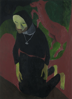 René Luckhardt, untitled, 2006, oil on canvas, 112 x 82 cm