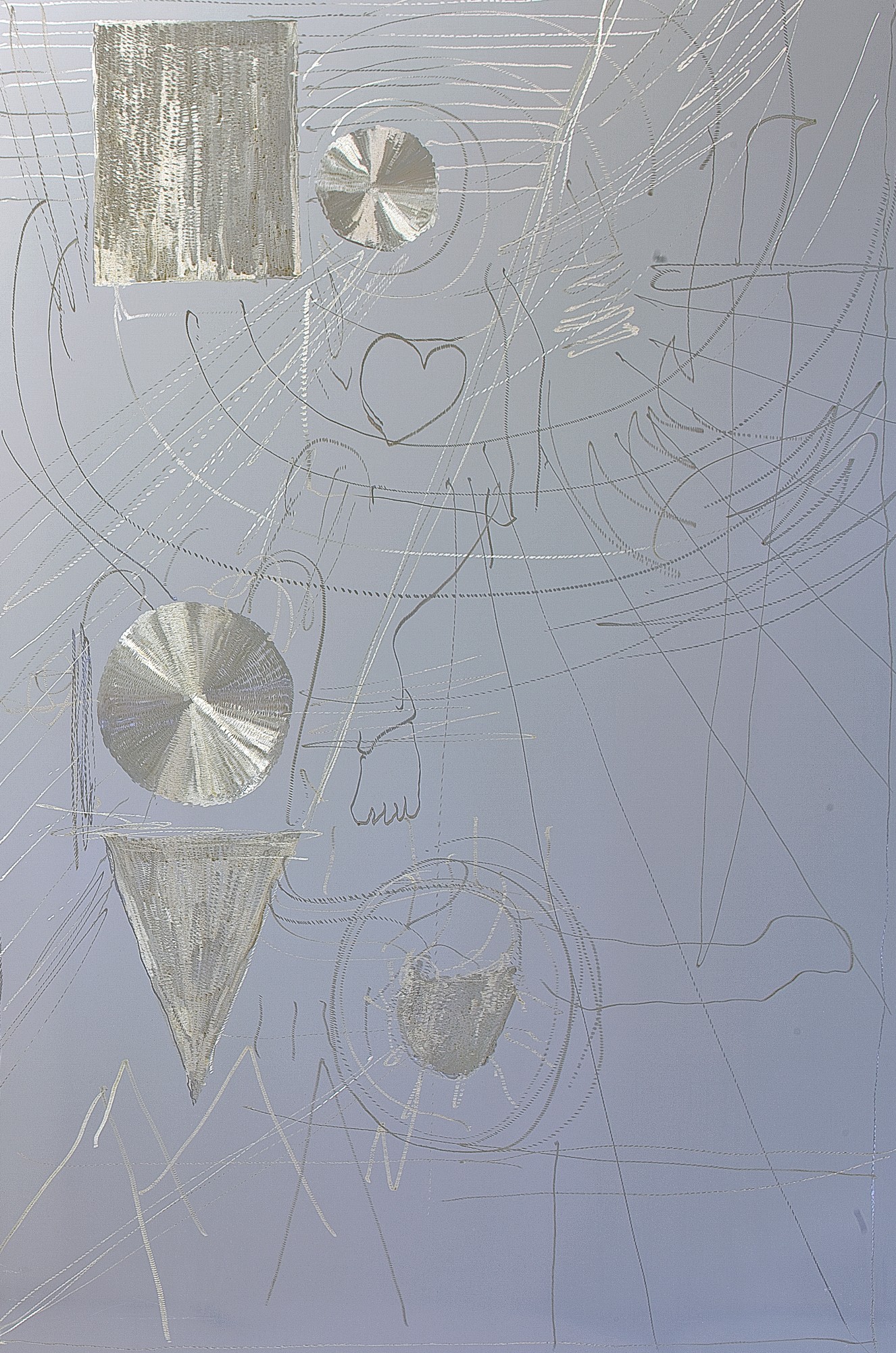 Hans-Peter Thomas aka Bara, Steel Etching, 2006, 145 x 100 cm
